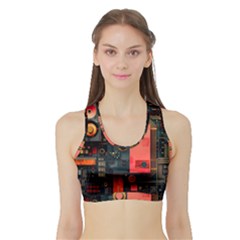 Sports Bra with Border 