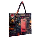 Zipper Large Tote Bag 