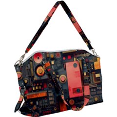 Canvas Crossbody Bag 