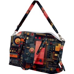 Canvas Crossbody Bag 