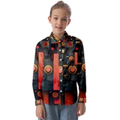 Kids  Long Sleeve Shirt 