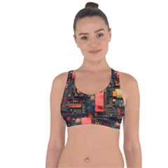 Cross String Back Sports Bra 