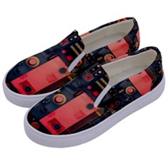 Kids  Canvas Slip Ons 