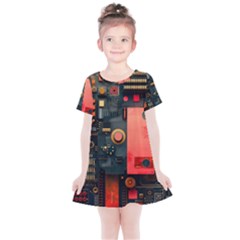 Kids  Simple Cotton Dress 