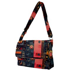 Full Print Messenger Bag (S) 