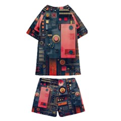 Kids  Swim T-Shirt and Shorts Set 