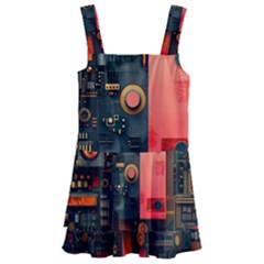 Kids  Layered Skirt Swimsuit 