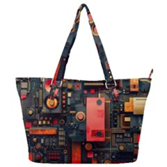 Full Print Shoulder Bag 