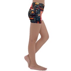 Kids  Lightweight Velour Yoga Shorts 