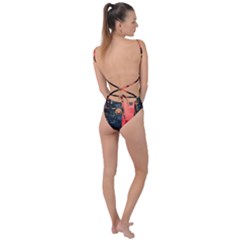 Tie Strap One Piece Swimsuit 