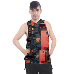 Men s Sleeveless Hoodie 