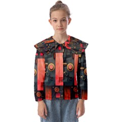 Kids  Peter Pan Collar Blouse 