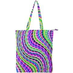 Double Zip Up Tote Bag 