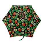 Strawberries Pattern Mini Folding Umbrellas