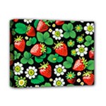 Strawberries Pattern Deluxe Canvas 14  x 11  (Stretched)