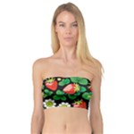 Strawberries Pattern Bandeau Top