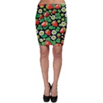 Strawberries Pattern Bodycon Skirt