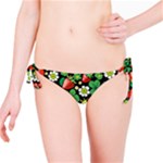 Strawberries Pattern Bikini Bottoms