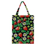 Strawberries Pattern Classic Tote Bag