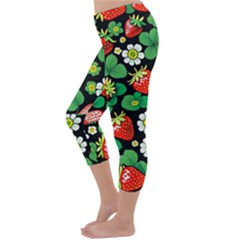 Capri Winter Leggings  Back