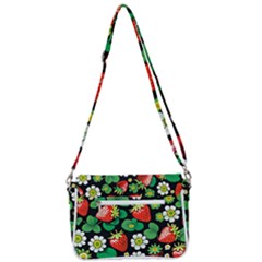 Shoulder Bag with Back Zipper 