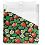 Strawberries Pattern Duvet Cover (Queen Size)