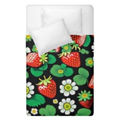 Strawberries Pattern Duvet Cover Double Side (Single Size) from ArtsNow.com