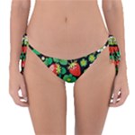 Strawberries Pattern Reversible Bikini Bottoms