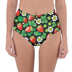 Reversible High-Waist Bikini Bottoms 