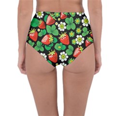 Reversible High-Waist Bikini Bottoms 