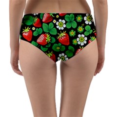 Reversible Mid-Waist Bikini Bottoms 