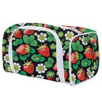 Strawberries Pattern Toiletries Pouch