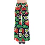 Strawberries Pattern So Vintage Palazzo Pants