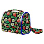 Strawberries Pattern Satchel Shoulder Bag