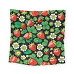 Strawberries Pattern Square Tapestry (Small)