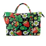 Strawberries Pattern Carry-on Travel Shoulder Bag