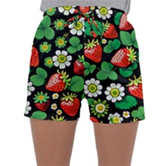 Women s Satin Sleepwear Shorts 