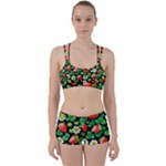 Strawberries Pattern Perfect Fit Gym Set