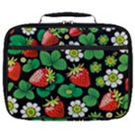 Strawberries Pattern Full Print Lunch Bag