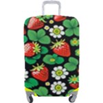 Strawberries Pattern Luggage Cover (Large)