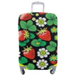 Strawberries Pattern Luggage Cover (Medium)