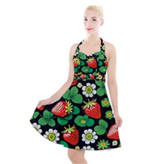 Halter Party Swing Dress  