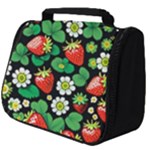 Strawberries Pattern Full Print Travel Pouch (Big)