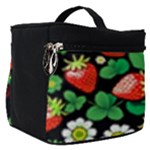 Strawberries Pattern Make Up Travel Bag (Small)