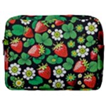 Strawberries Pattern Make Up Pouch (Large)