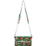 Strawberries Pattern Mini Crossbody Handbag