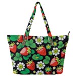 Strawberries Pattern Full Print Shoulder Bag