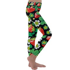 Kids  Lightweight Velour Classic Yoga Leggings 