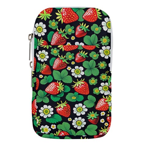 Strawberries Pattern Waist Pouch (Small) from ArtsNow.com