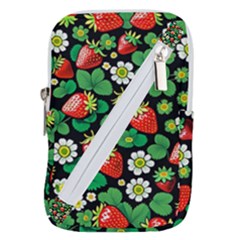 Strawberries Pattern Belt Pouch Bag (Small) from ArtsNow.com